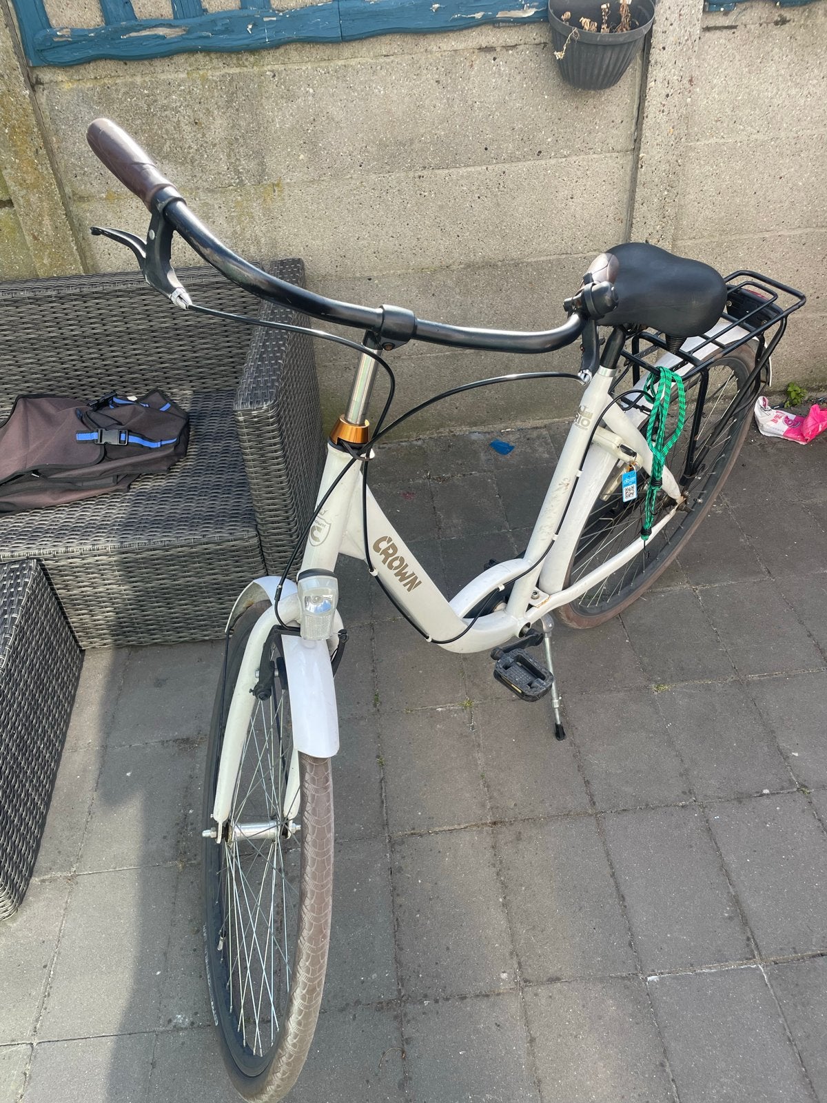 Super nette Crown damesfiets, Overige merken, Terugtraprem, (Extra) lage instap, Ophalen of Verzenden