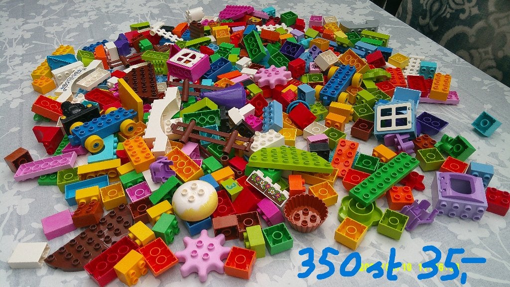 Duplo veel bouwblokken, grondplaten, auto's, dieren,, Ophalen of Verzenden, Zo goed als nieuw, Duplo