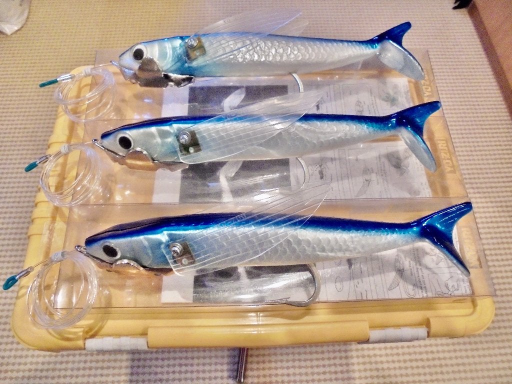 Big Game Yo-Zuri Flying Fish 30cm Trolling Made in Japan., Watersport en Boten, Ophalen of Verzenden, Nieuw, Overige typen