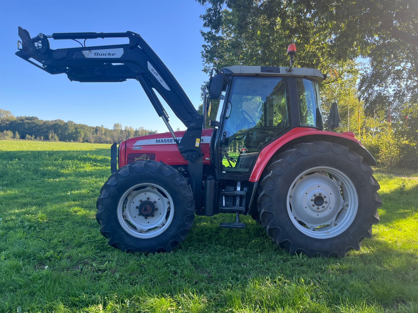 Massey ferguson 5455  dyna 4, Ophalen, 80 tot 120 Pk, Gebruikt, 5000 tot 7500