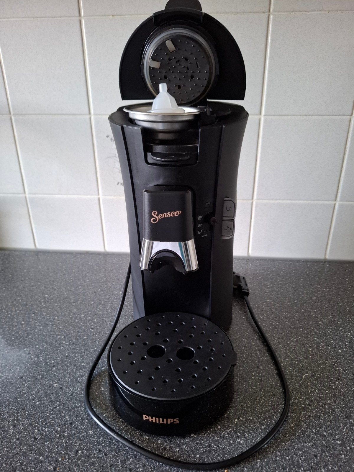 Philips Senseo koffiezetapparaat., Witgoed en Apparatuur, Ophalen, Koffiemachine, Zo goed als nieuw, 2 tot 4 kopjes