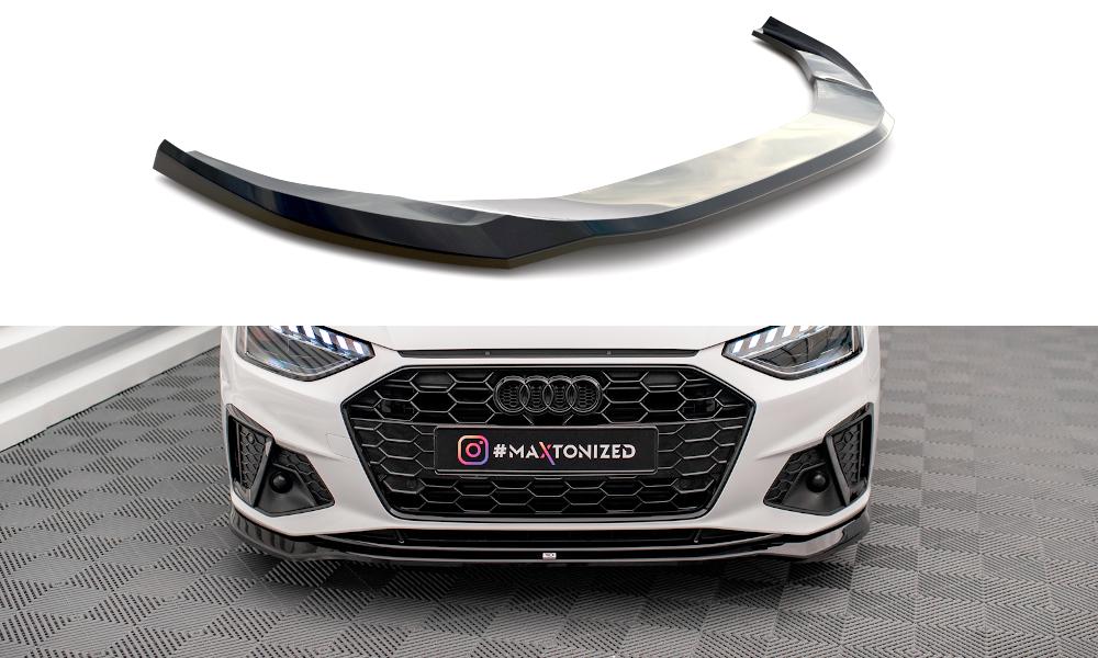 Voorlip sideskirt spoiler - Audi A4 S-line S4 Avant B9 19+, Ophalen of Verzenden