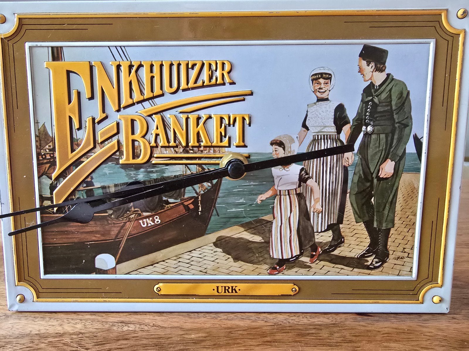 Blik Enkhuizer Banket, "Terugblik op de tijd", Verzamelen, Ophalen of Verzenden, Gebruikt, Overige