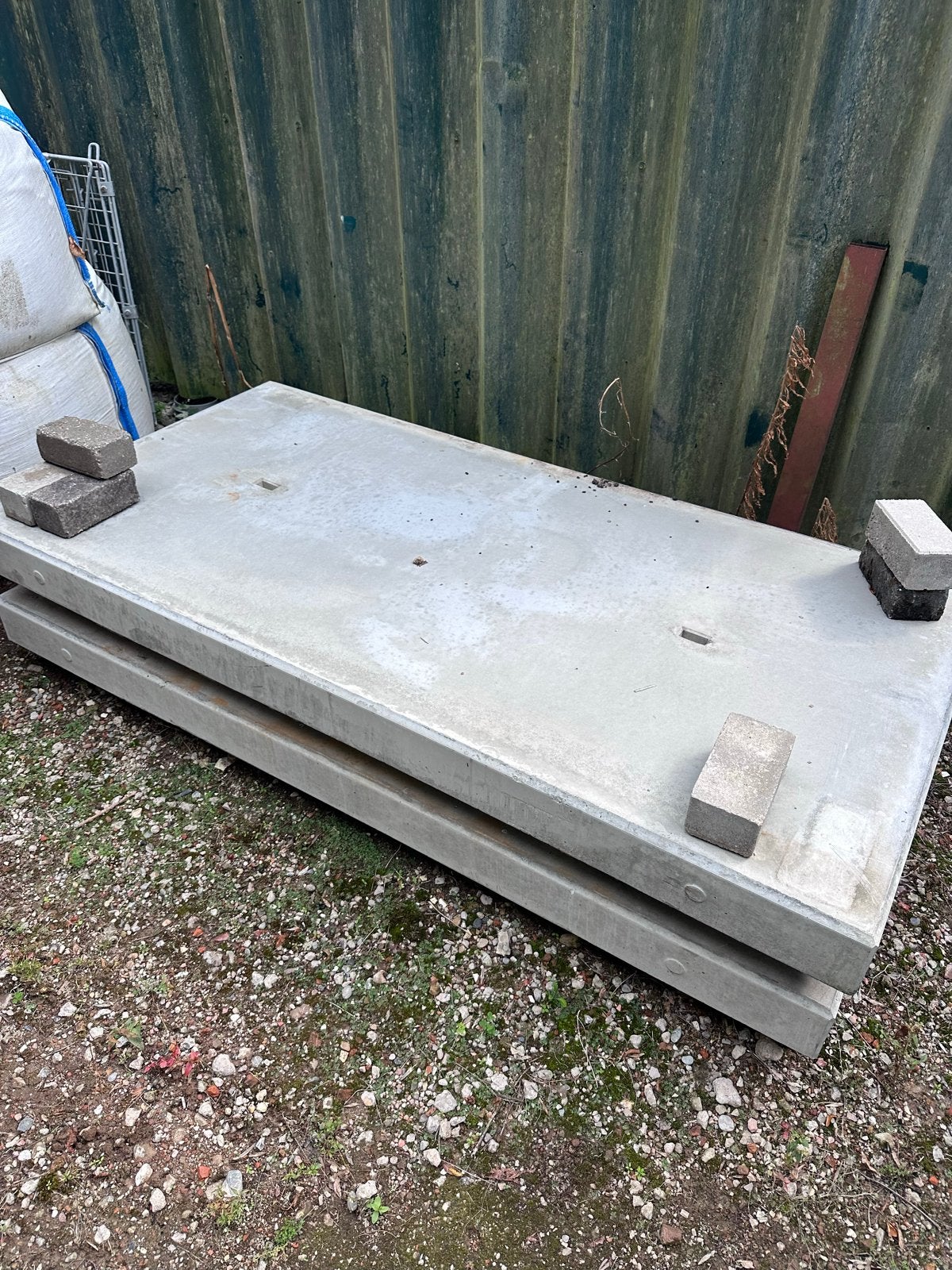 Betonplaten stelcon platen, Ophalen, Gebruikt, Overige materialen, 100 mm of meer