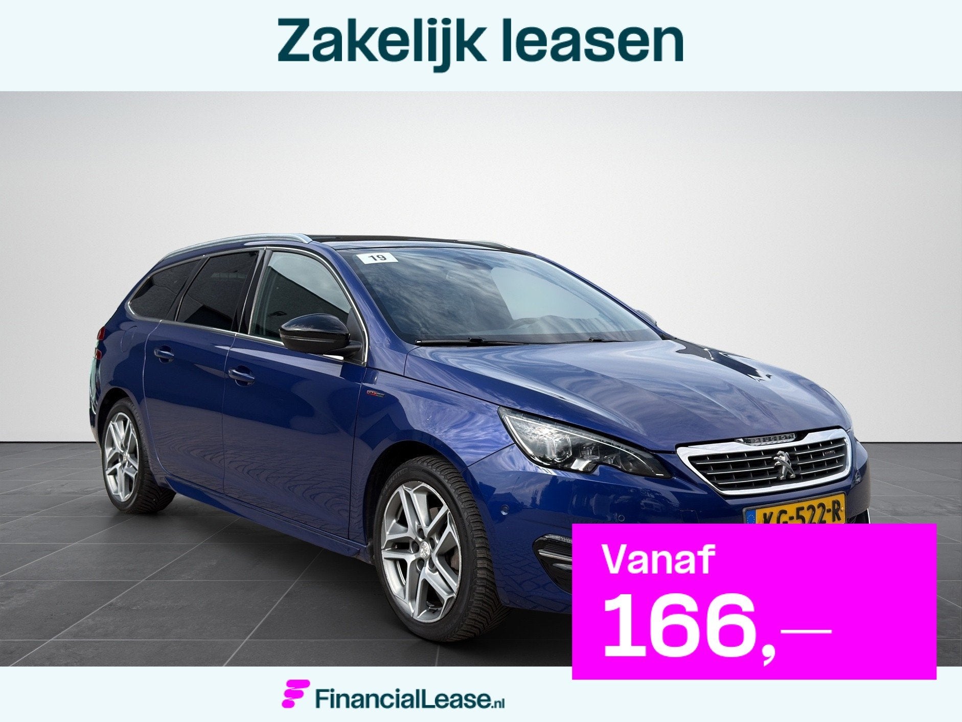 Peugeot 308 SW 1.2 PureTech GT-line Achteruitrijcamera|Pano, Dealer onderhouden, Gebruikt, Euro 6, 1199 cc