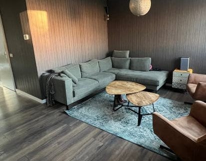 Bankstel turtle green, Ophalen, Zo goed als nieuw, Tapijt