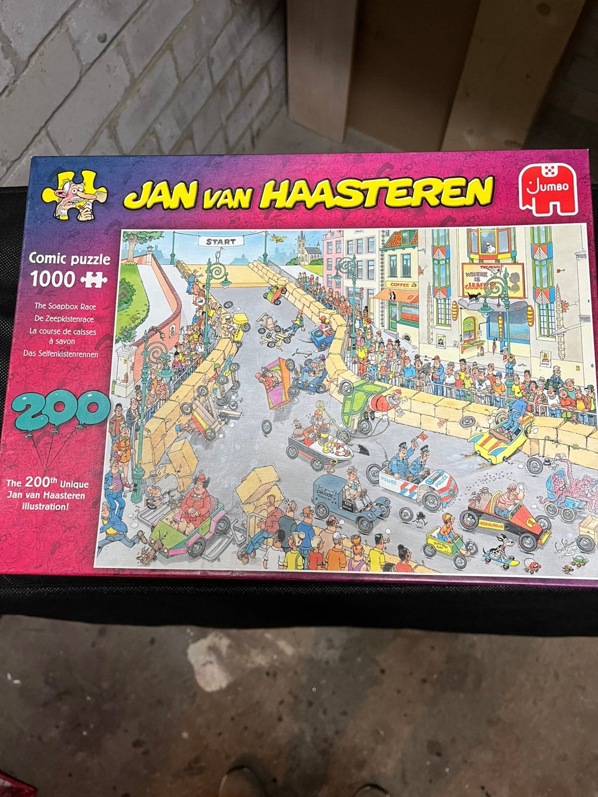 Jan van Haasteren puzzel, Ophalen, 500 t/m 1500 stukjes, Gebruikt