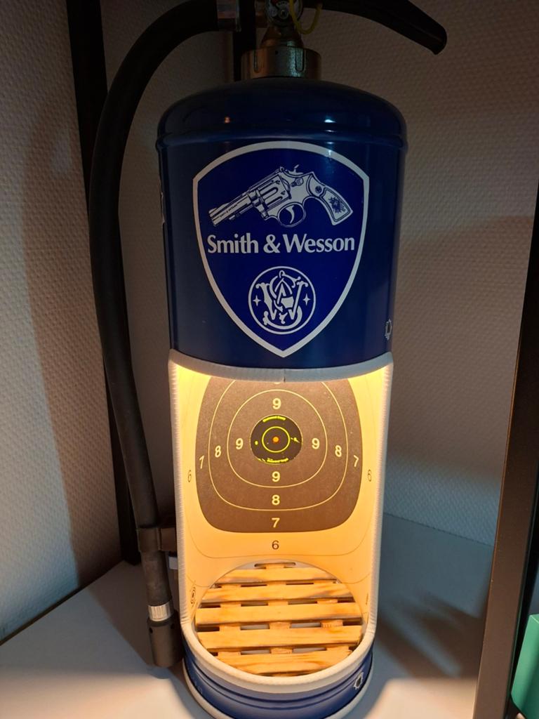 Brandblusser lamp, Ophalen of Verzenden, Zo goed als nieuw