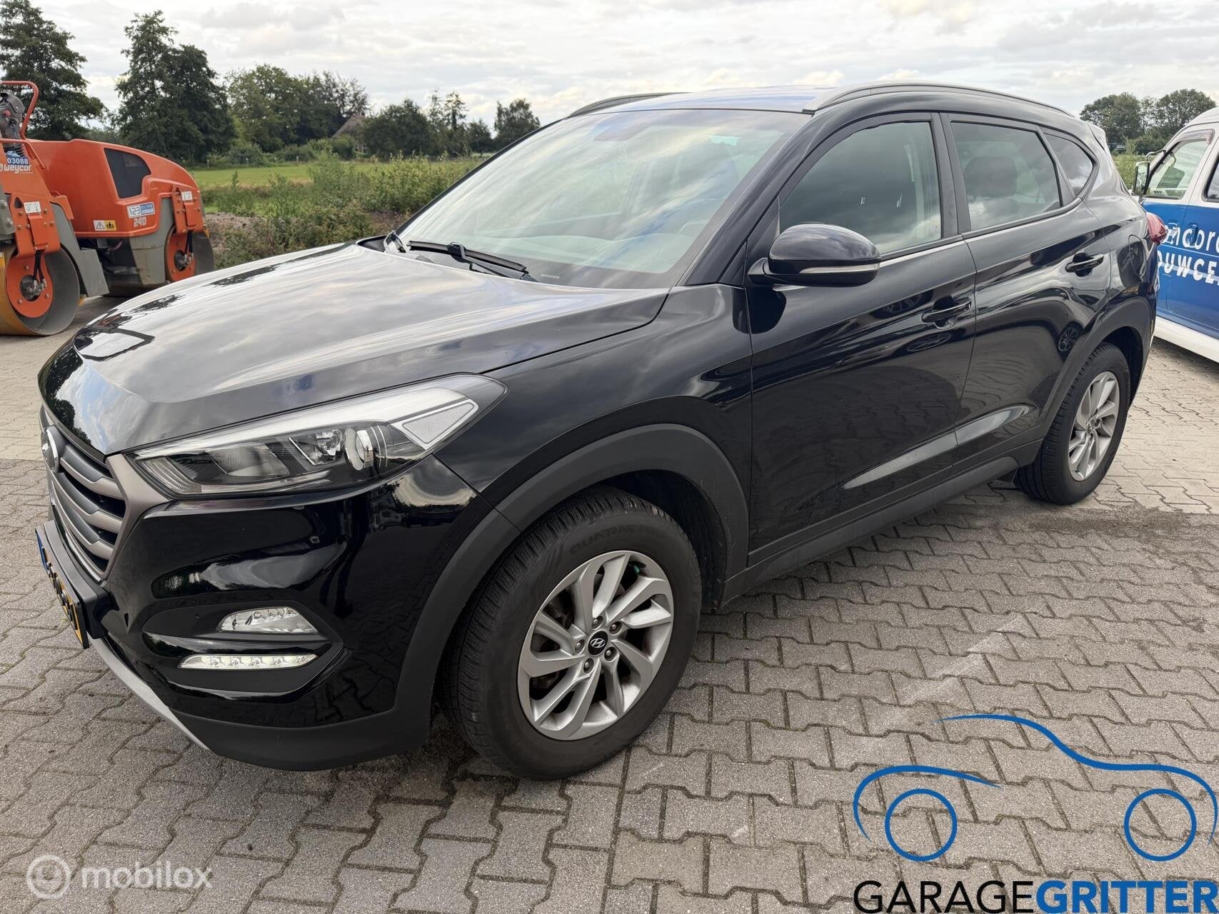 Hyundai Tucson 1.6 T-GDi Comfort, Gebruikt, 4 cilinders, Zwart, 14 km/l