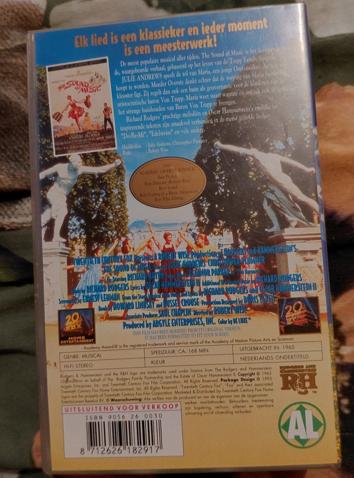The Sound of Music VHS - 30th Anniversary Edition video band, Alle leeftijden, Ophalen of Verzenden, Gebruikt, Overige genres