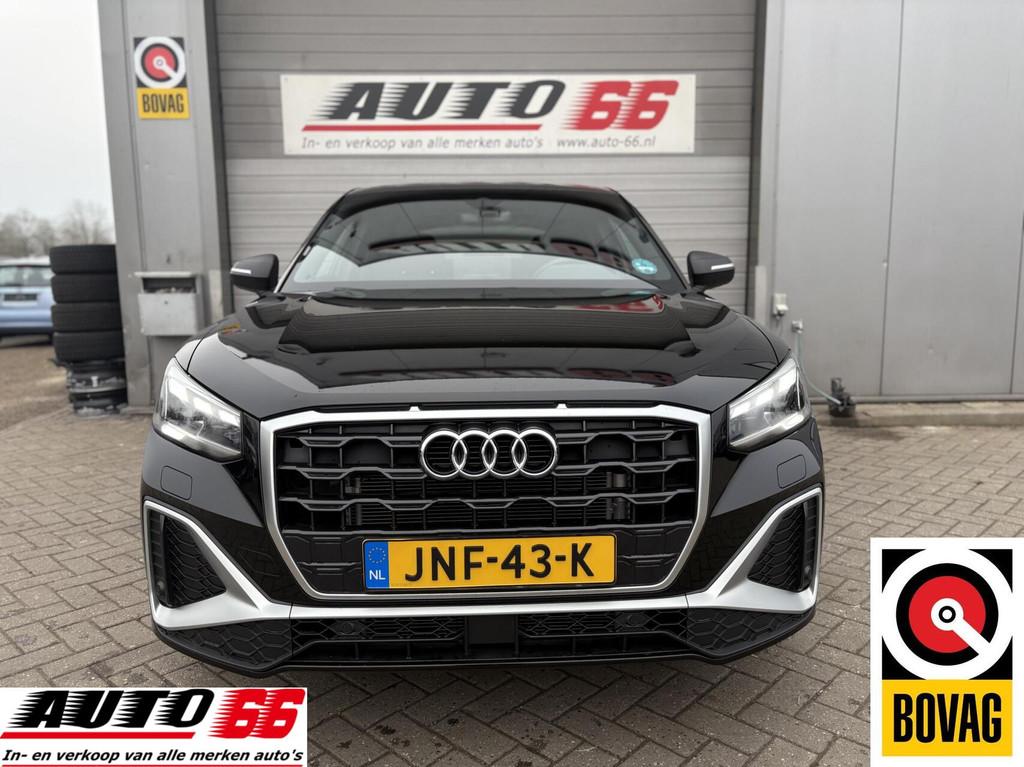 Audi Q2 35 TFSI S Edition 3 x S-Line Carplay Sfeer Sonos, Auto's, 4 cilinders, 150 pk, Zwart, Bedrijf