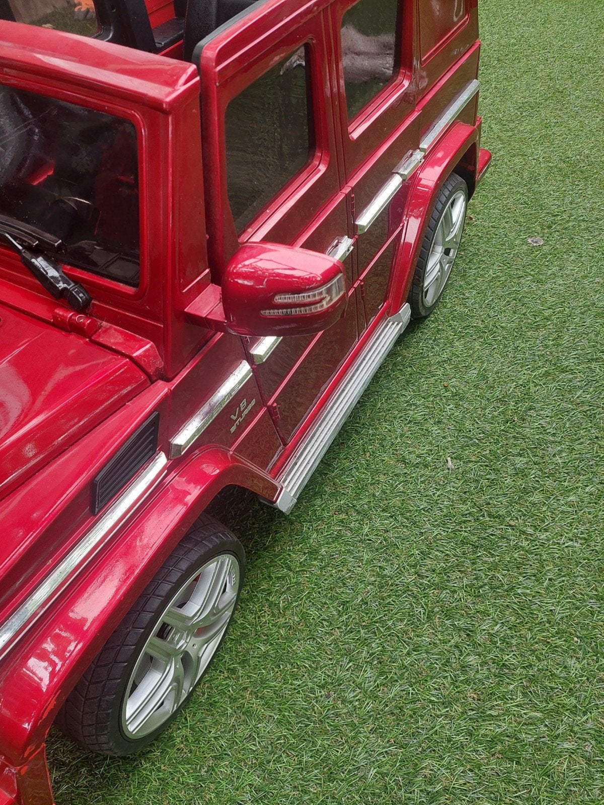 Elektrische kinderauto Mercedes Benz G-Wagon, Ophalen