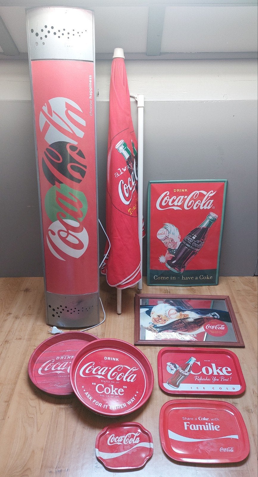 Coca-Cola Collectie, Ophalen, Zo goed als nieuw