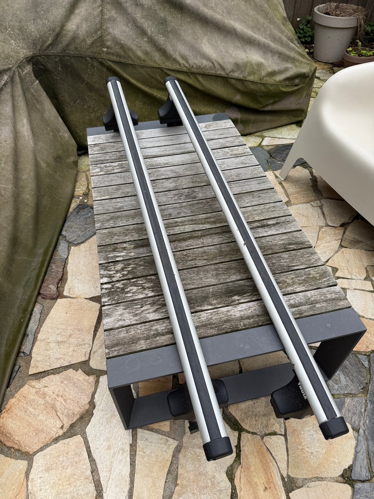 Thule dakdragers Volvo S80 (2006-2016), Ophalen, Gebruikt