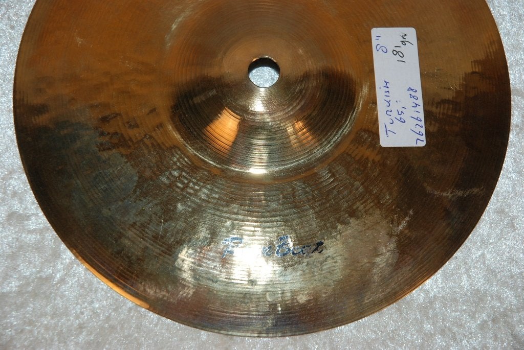 Turkish Rockbeat Splash bekken 181gr 8 inch  <26261488>, Muziek en Instrumenten, Gebruikt, ., Drums of Percussie, Ophalen of Verzenden
