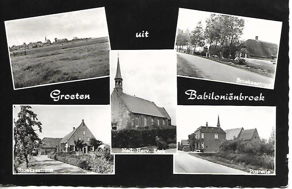 Babiloniënbroek- -5-luik., Verzenden, 1960 tot 1980, Gelopen, Noord-Brabant