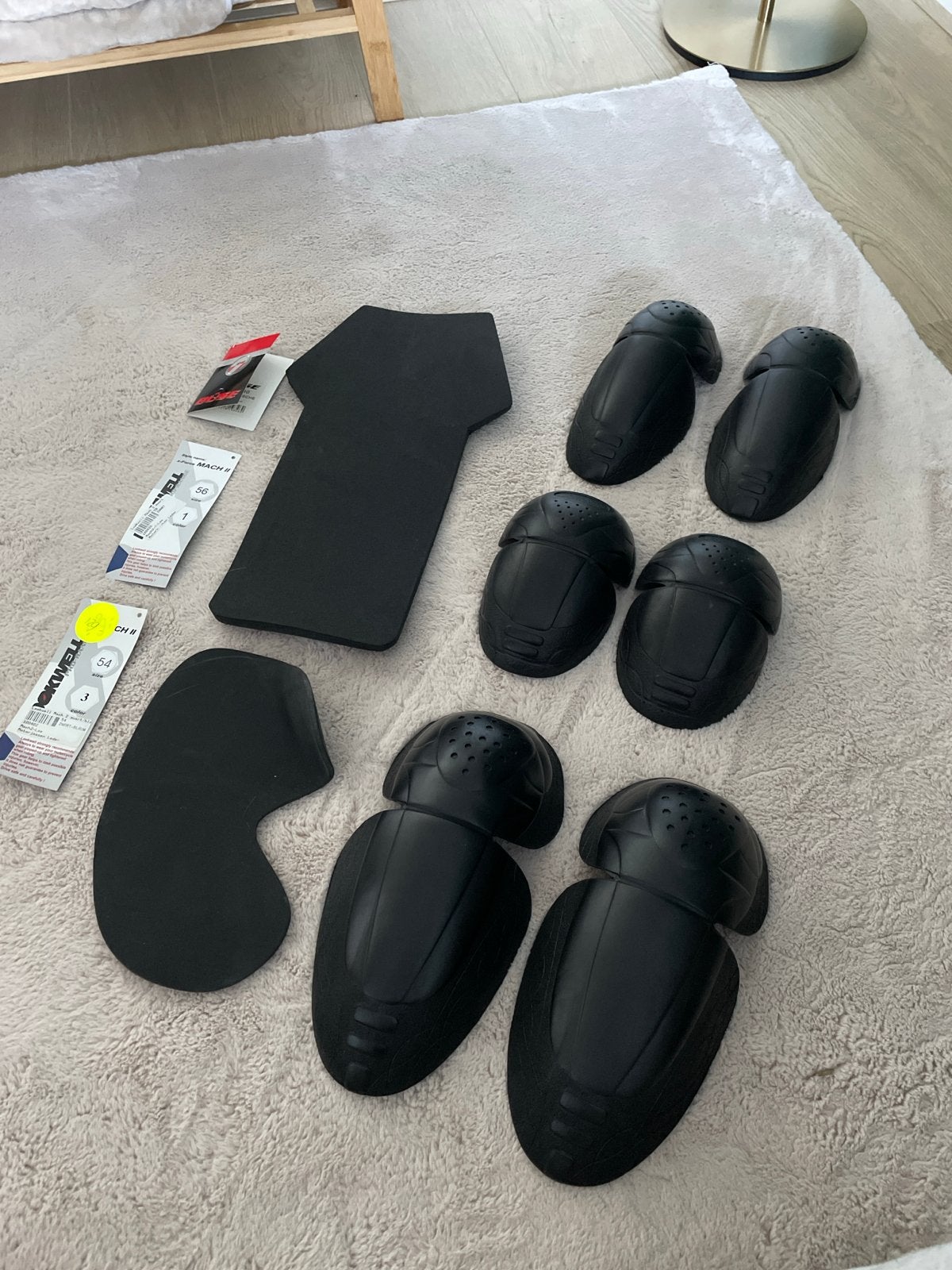 Motorbescherming set: rug, schouders, ellebogen, knieën, Motoren, Ophalen of Verzenden, Nieuw met kaartje, Dames, Overige typen