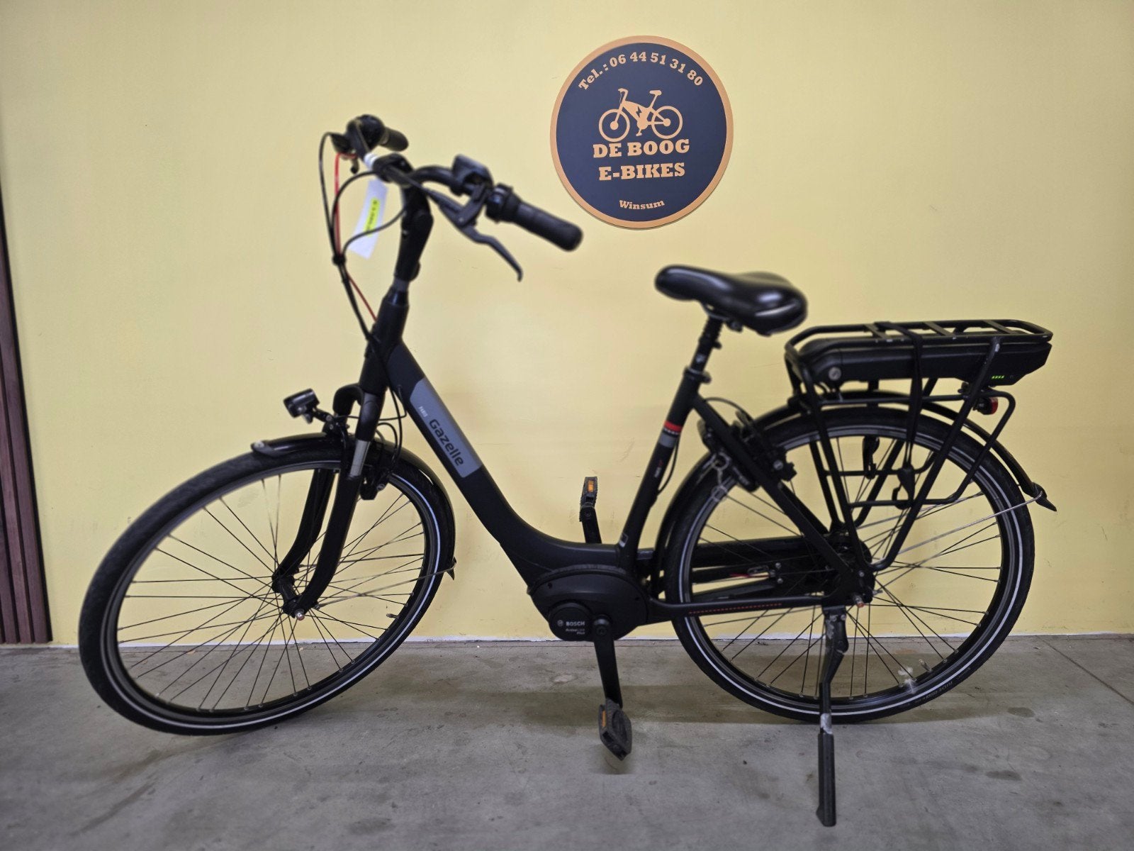 Gazelle paris elektrische damesfiets bosch middenmotor, Fietsen en Brommers, Ophalen, Zo goed als nieuw, 47 tot 51 cm, Nvt