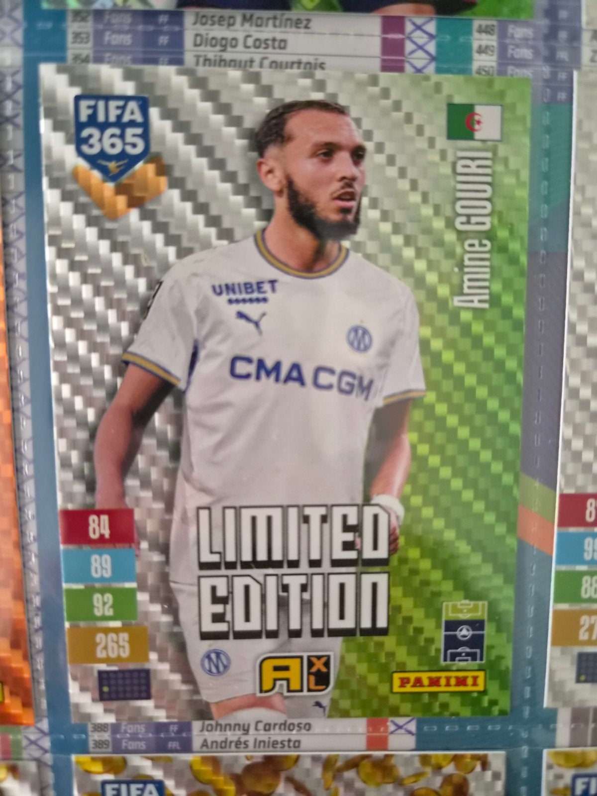 Paniii adrenalyn FIFA 365 Limited Edition Amine Gouiri, Ophalen of Verzenden, Zo goed als nieuw