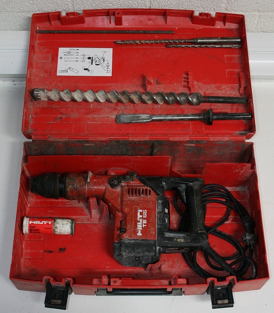 Professionele Hilti TE 55 boorhamer+. Bieden vanaf €140, Ophalen, Boor- en/of Breekhamer, Klopboormechanisme, Gebruikt