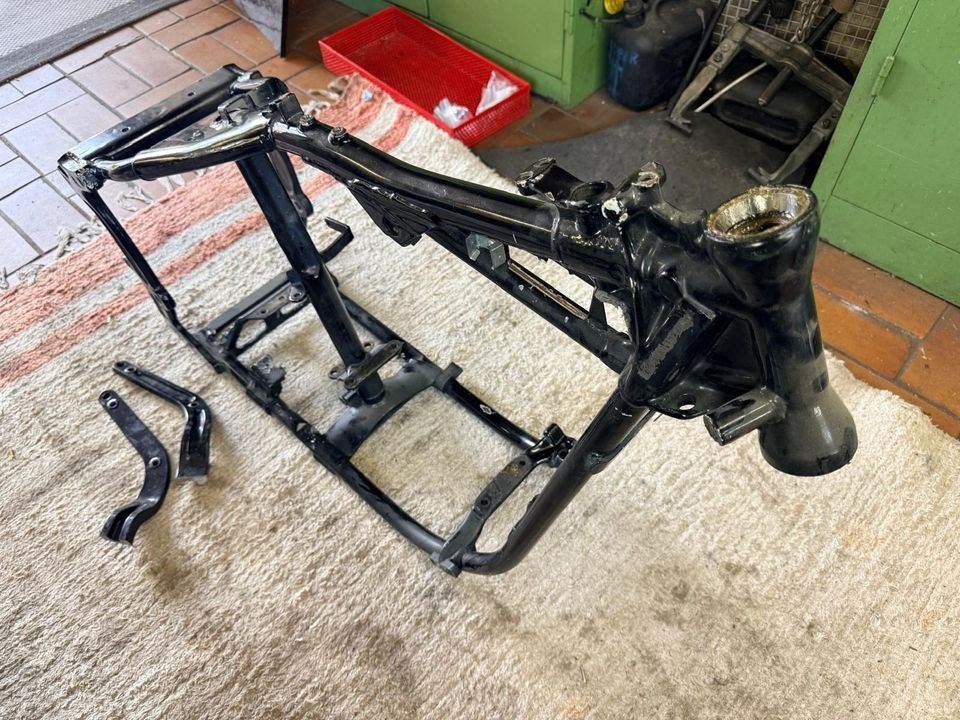 Harley Davidson Softail Evo frame zonder papieren, Ophalen, Gebruikt