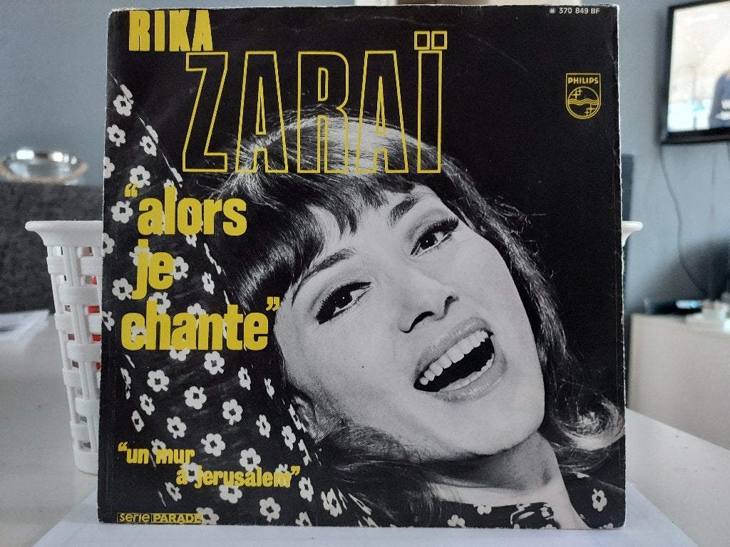 7" Single Rika Zarai - Alors Je Chante / Un Mur A Jerusalem, Cd's en Dvd's, Gebruikt, 7 inch, Ophalen of Verzenden, Pop