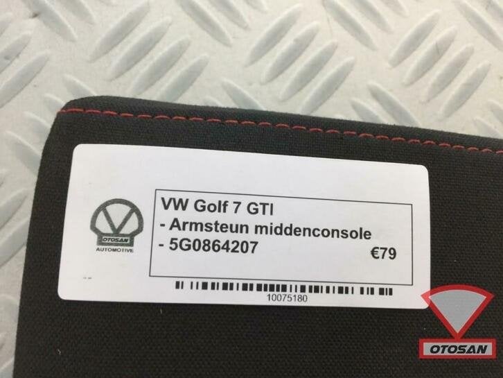 vw golf 7 gti armsteun stof middenconsole 5g0864207, Gebruikt, Volkswagen, Volkswagen AG, Berliner Ring 2
38440  Wolfsburg, DE