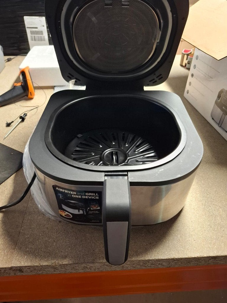 Princess Airfryer Grill XXL 182092 - 2 in 1 | DC10062, Witgoed en Apparatuur, Airfryer XXL, Ophalen of Verzenden, Zo goed als nieuw