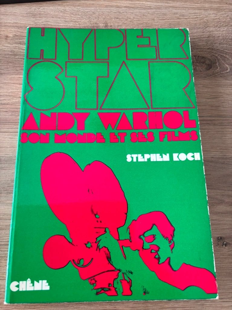 Hyper Star / Andy Warhol / Stephen Koch (1974), Boeken, Ophalen of Verzenden, Grafische vormgeving, Gelezen, Stephen Koch