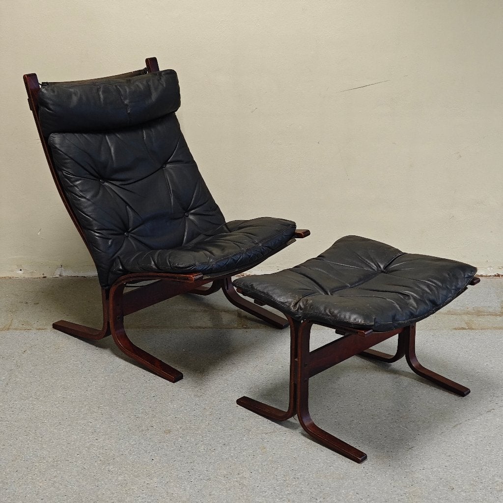 Vintage Siesta fauteuil Ingmar Relling Westnofa, Ophalen, Onbekend, 50 tot 75 cm, Gebruikt