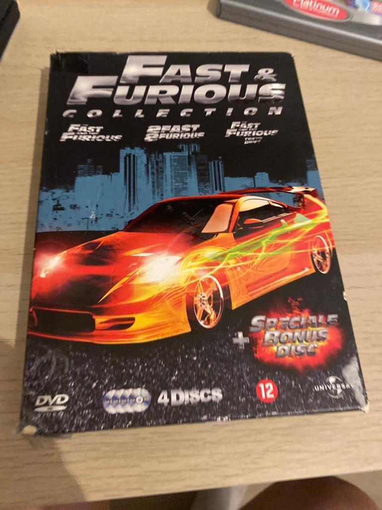 Fast & Furious Collection (4 Discs) - Actiethriller DVD, Ophalen, Zo goed als nieuw