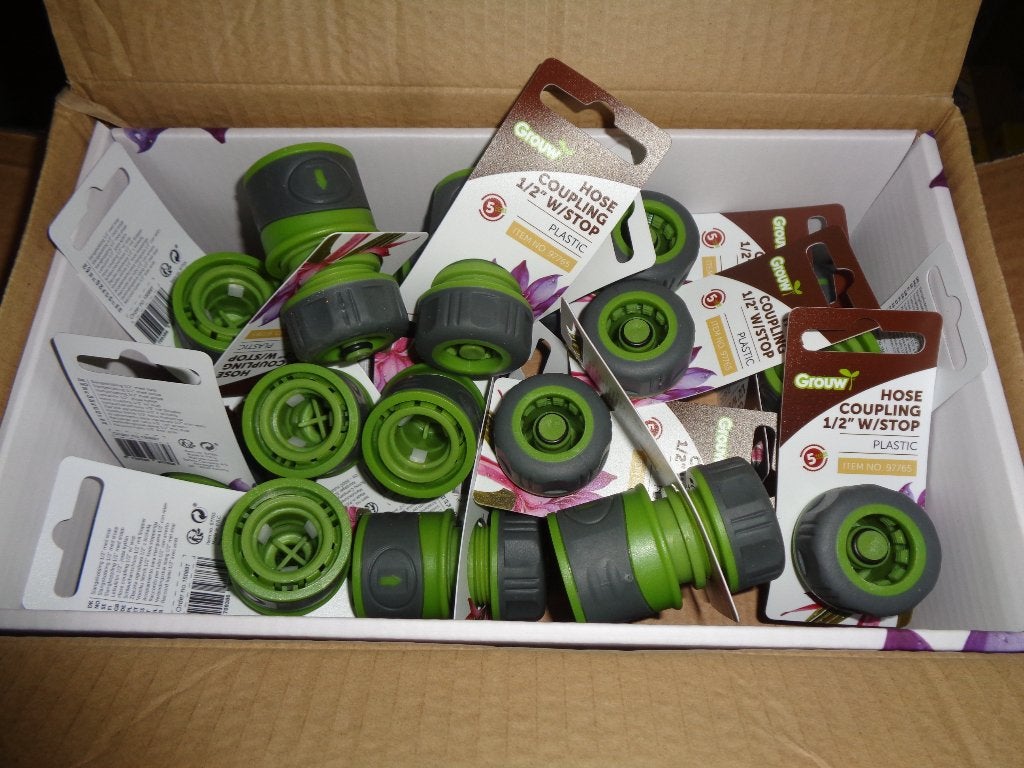 PARTIJ TUINSLANG KOPPELING MET WATERSTOP, ., Nieuw, Ophalen of Verzenden, .