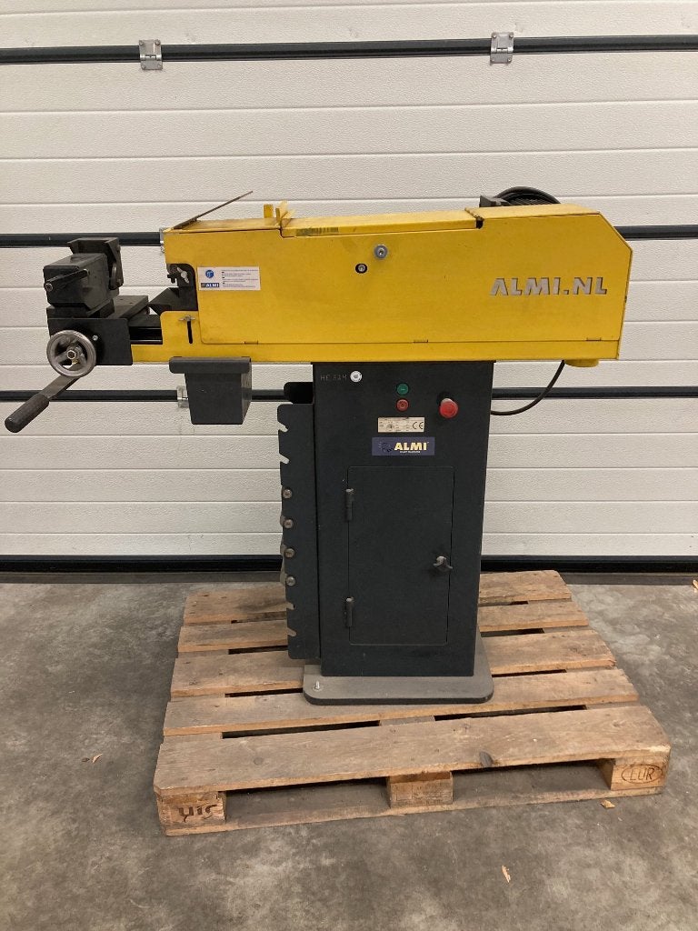 alm pijpuitslijper bandschuurmachine  ALMI AL150HS, Ophalen, Gebruikt, 1200 watt of meer, Bandschuurmachine