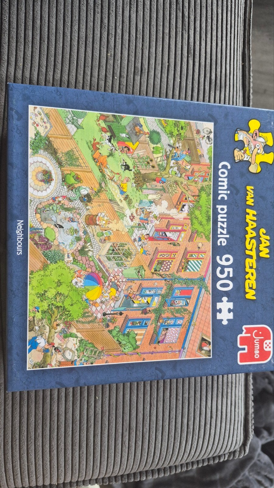 Jan van Haasteren puzzel neighbours, Ophalen of Verzenden, 500 t/m 1500 stukjes, Zo goed als nieuw, Legpuzzel
