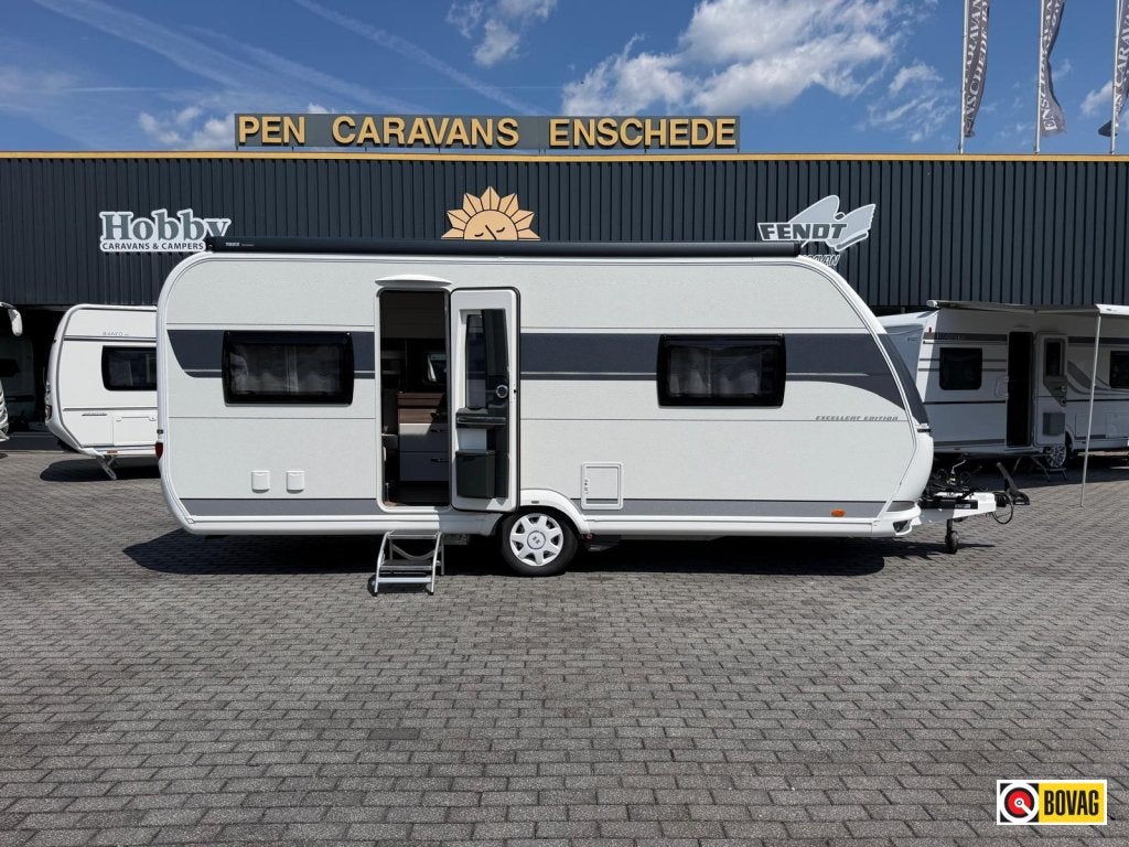Hobby Excellent Edition 540 UFF VOL UITGERUST, Caravans en Kamperen, Caravans, Rondzit, Hobby, Overige typen, Bedrijf