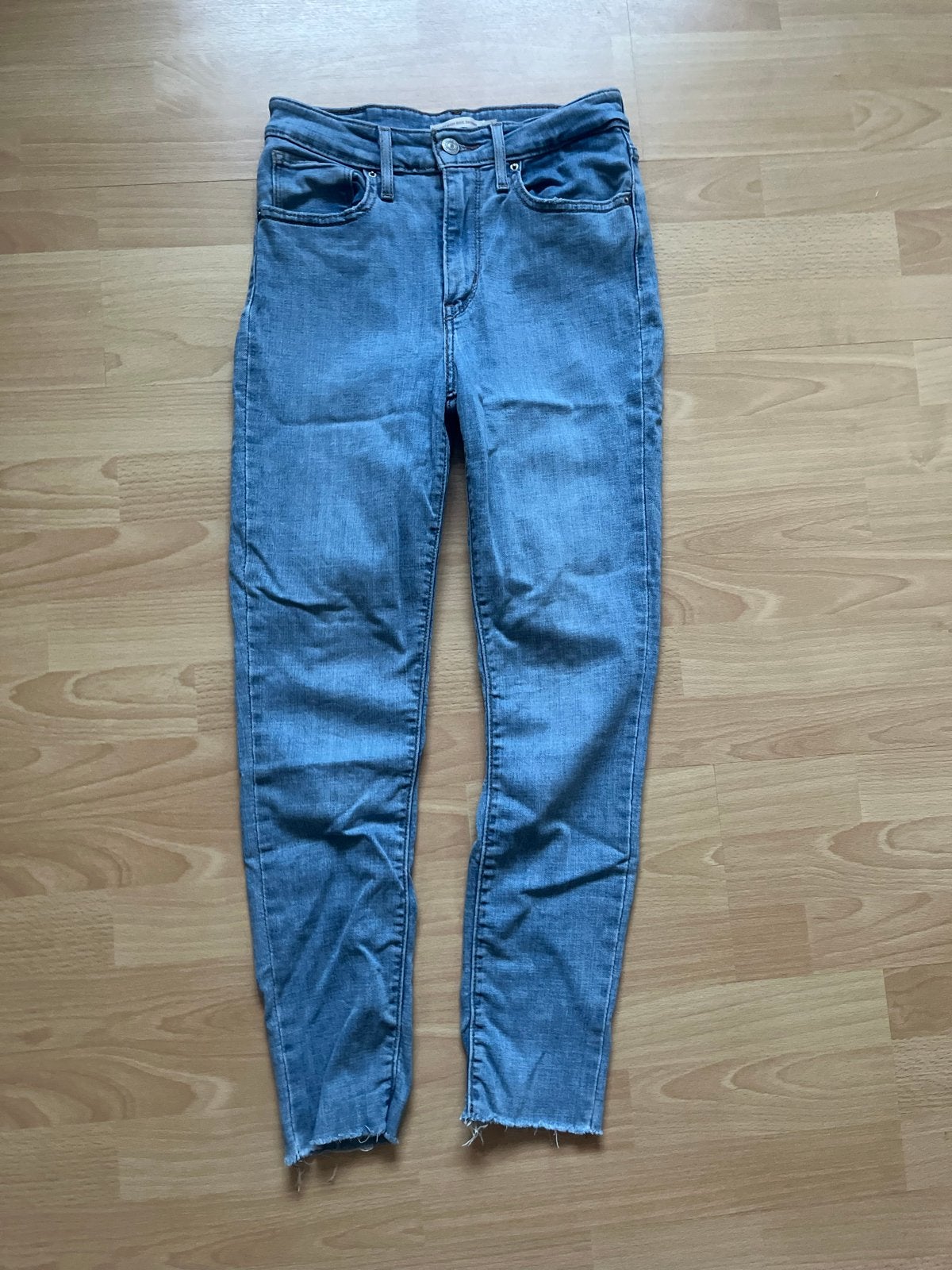 Levi's 721 High Rise Skinny Jeans W27 L28, Ophalen of Verzenden, Zo goed als nieuw, Blauw, W27 (confectie 34) of kleiner