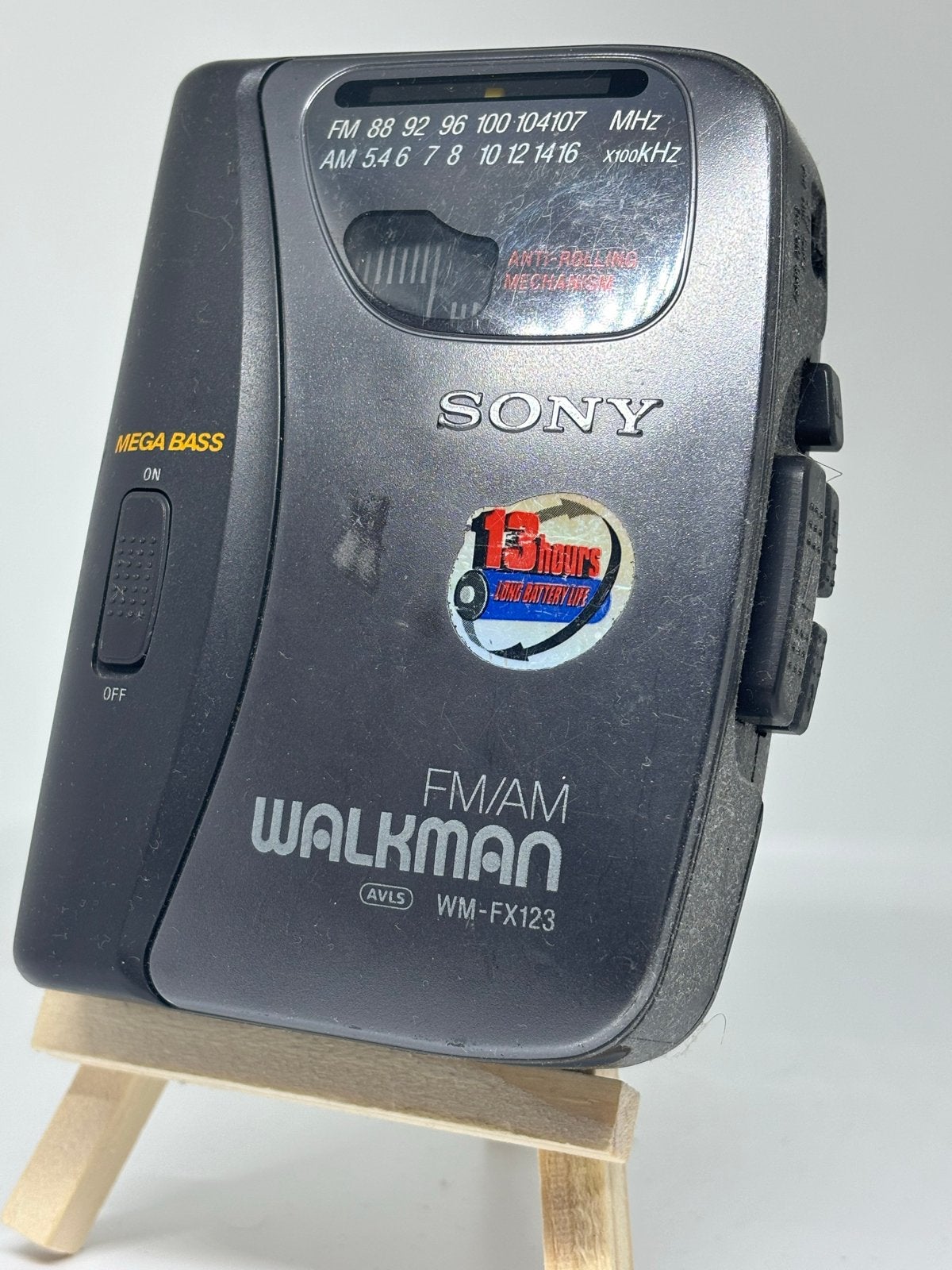 Sony WM-FX123 Walkman met FM/AM radio en Mega Bass, Ophalen of Verzenden, Walkman