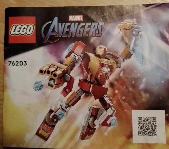 Lego 76203 Iron Man Mech Armor Marvel Avengers, Kinderen en Baby's, Speelgoed | Duplo en Lego, Ophalen of Verzenden