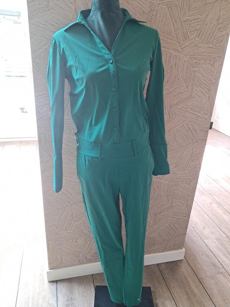Groene jumpsuit van Lady Day, maat S, Lady Day, Ophalen of Verzenden, Zo goed als nieuw, Maat 36 (S)