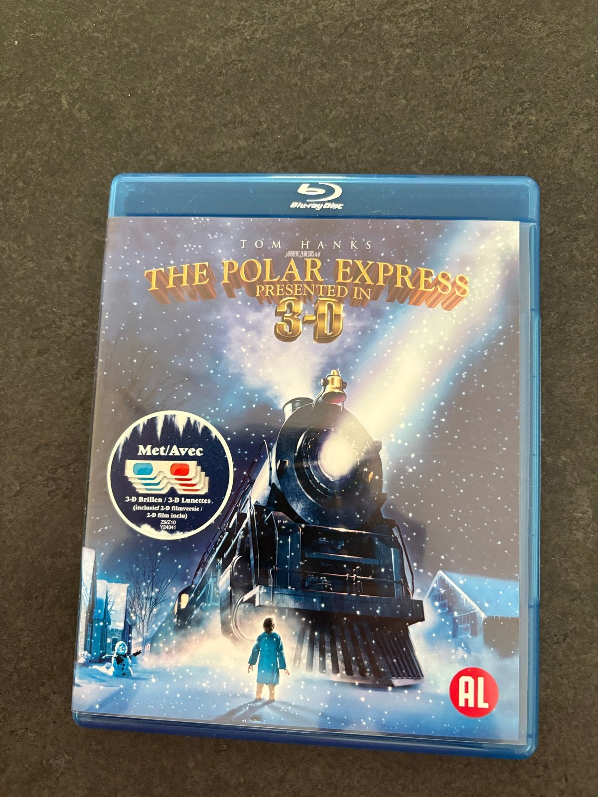The Polar Express 3D Blu-ray - Tom Hanks Kerstfilm, Ophalen of Verzenden, Zo goed als nieuw, Avontuur