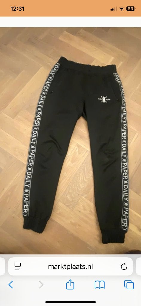 Daily paper broek Xs, Ophalen of Verzenden, Gedragen, Maat 46 (S) of kleiner