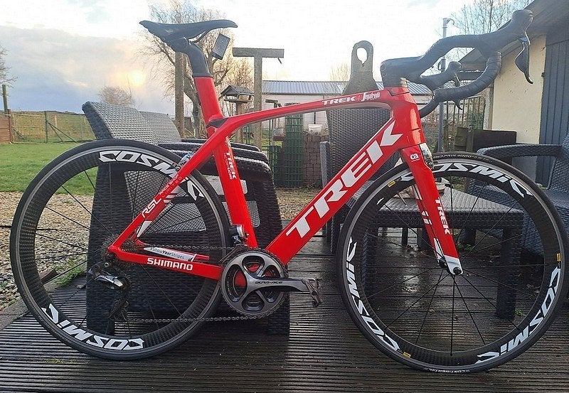 TREK MADONE Di2 DuraAce, topracer, 56. M/z wielen., Ophalen, Overige typen