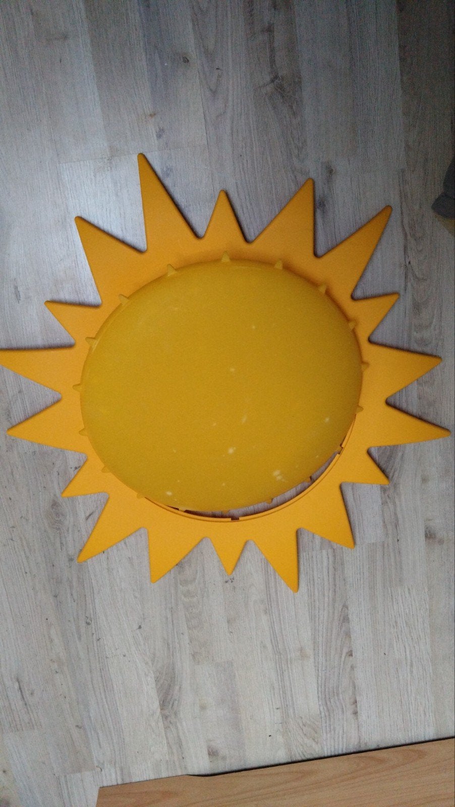 Ikea lamp -een zon voor aan het plafond, Ophalen, Kunststof, Gebruikt, Inclusief lichtbron
