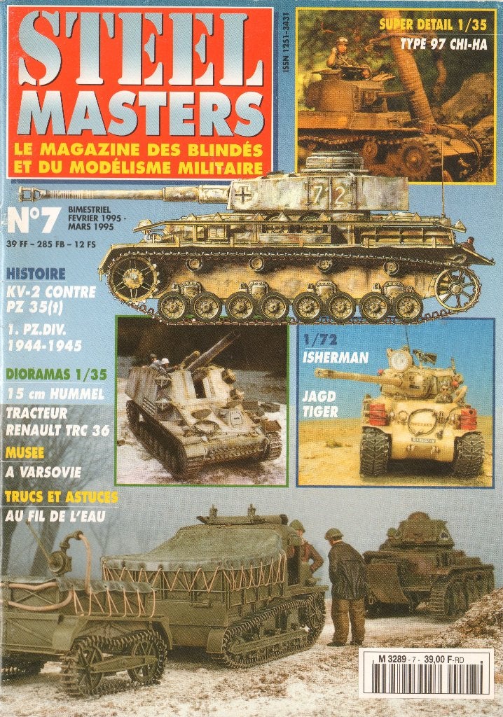 Steelmasters modelling magazine No 7, Verzenden, 1:32 tot 1:50, Auto, Overige merken