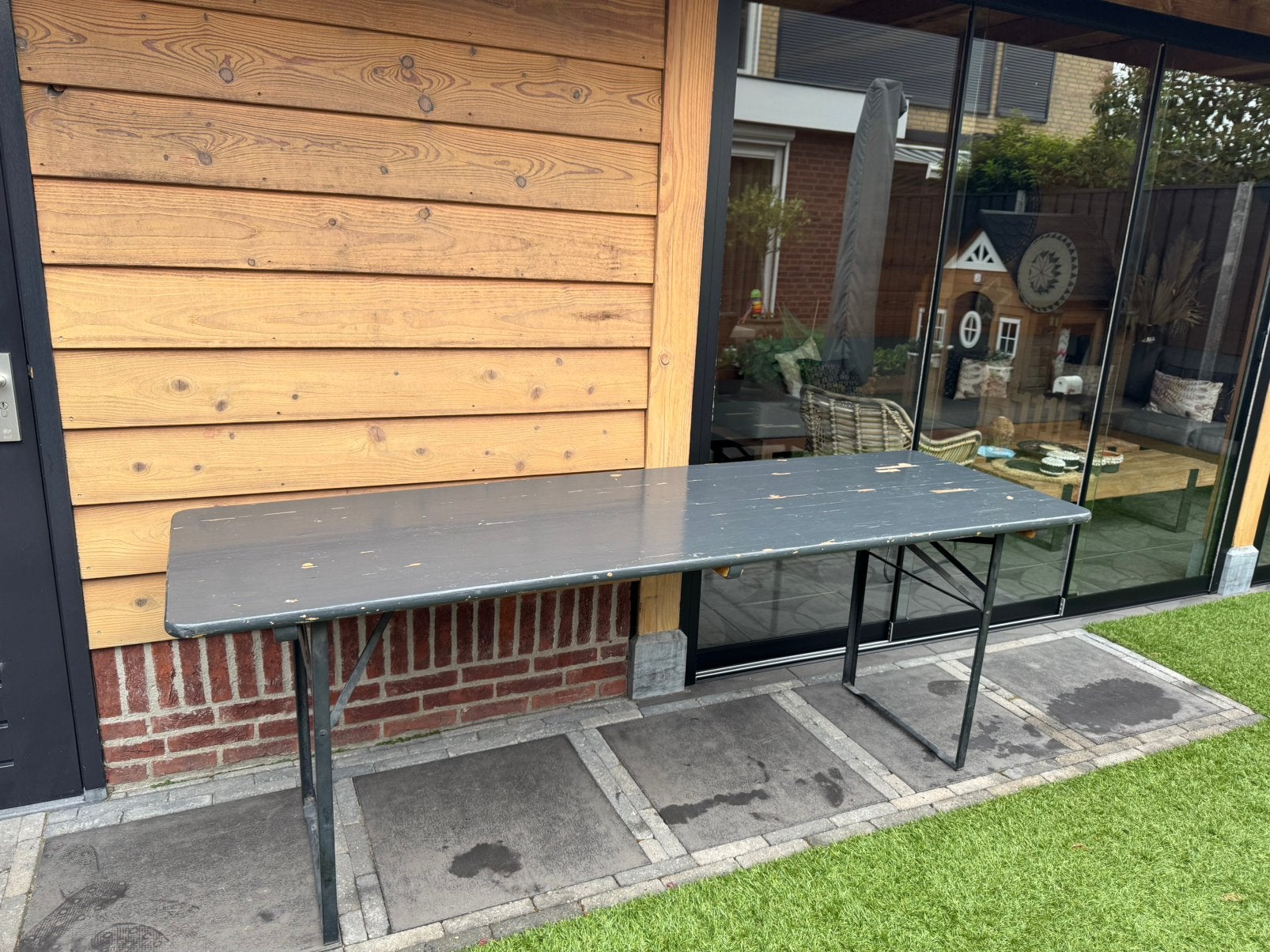 Inklapbare tafel, Ophalen, Zo goed als nieuw, 75 cm of meer, 60 cm of meer