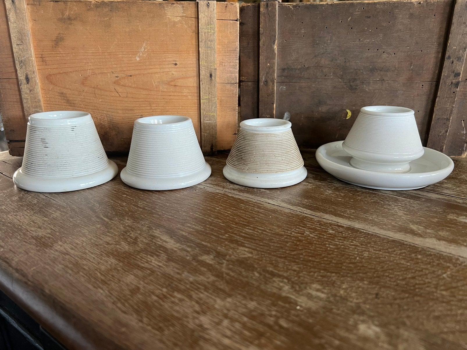 SET ANTIEKE FRANSE PYROGENEN, Antiek en Kunst, Ophalen of Verzenden