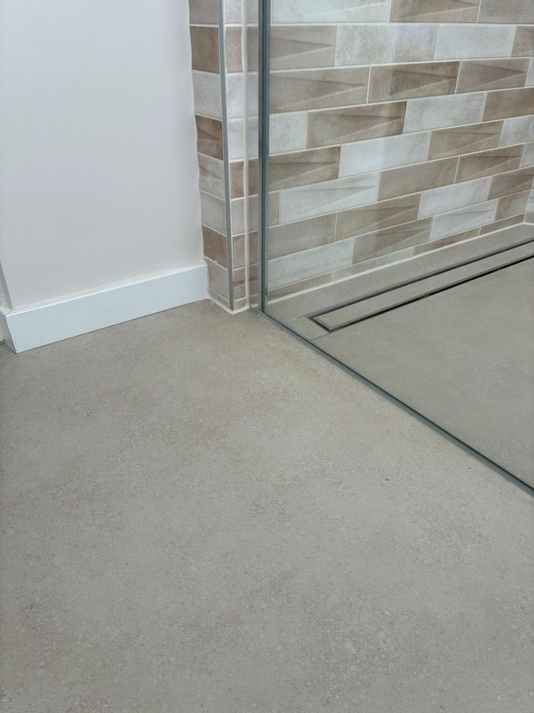 Beige badkamertegels (vloer/wand) 1.20x1.20, Doe-het-zelf en Verbouw, Tegels, Ophalen, 60 cm of meer, Nieuw, 5 tot 10 m²