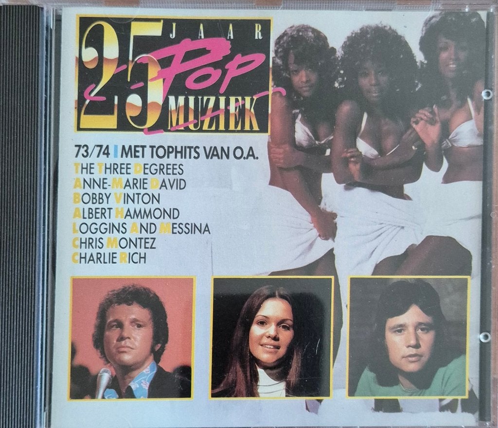 25 Jaar Pop Muziek 1973/1974 CD - Diverse   #1828#, Pop, Ophalen of Verzenden, Zo goed als nieuw, Verzamelalbum