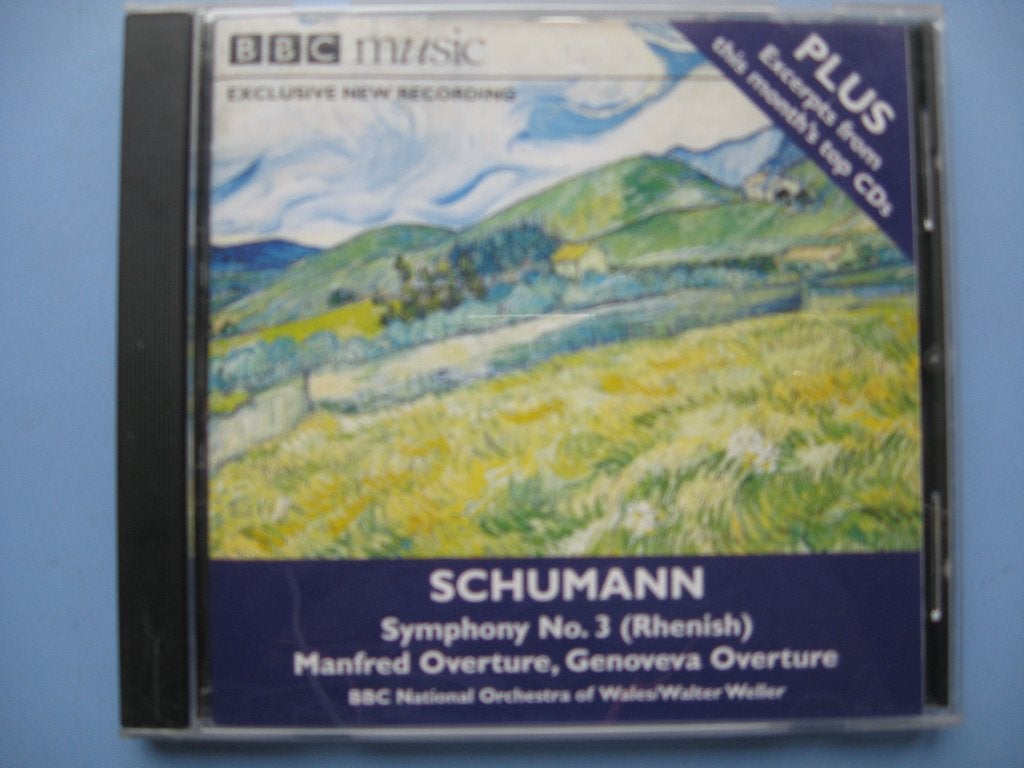 Schumann, 3e symphonie, ouvertures, Walter Weller, Gebruikt, Ophalen of Verzenden, Romantiek, Schumann