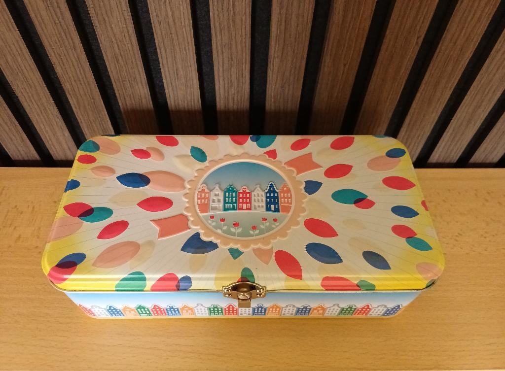 Bewaarblik lipton postcode loterij, Ophalen of Verzenden, Nieuw, Overige materialen, Minder dan 25 cm